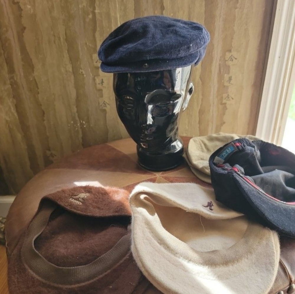5 Used Paperboy Hats